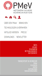 Mobile Screenshot of pmev.de